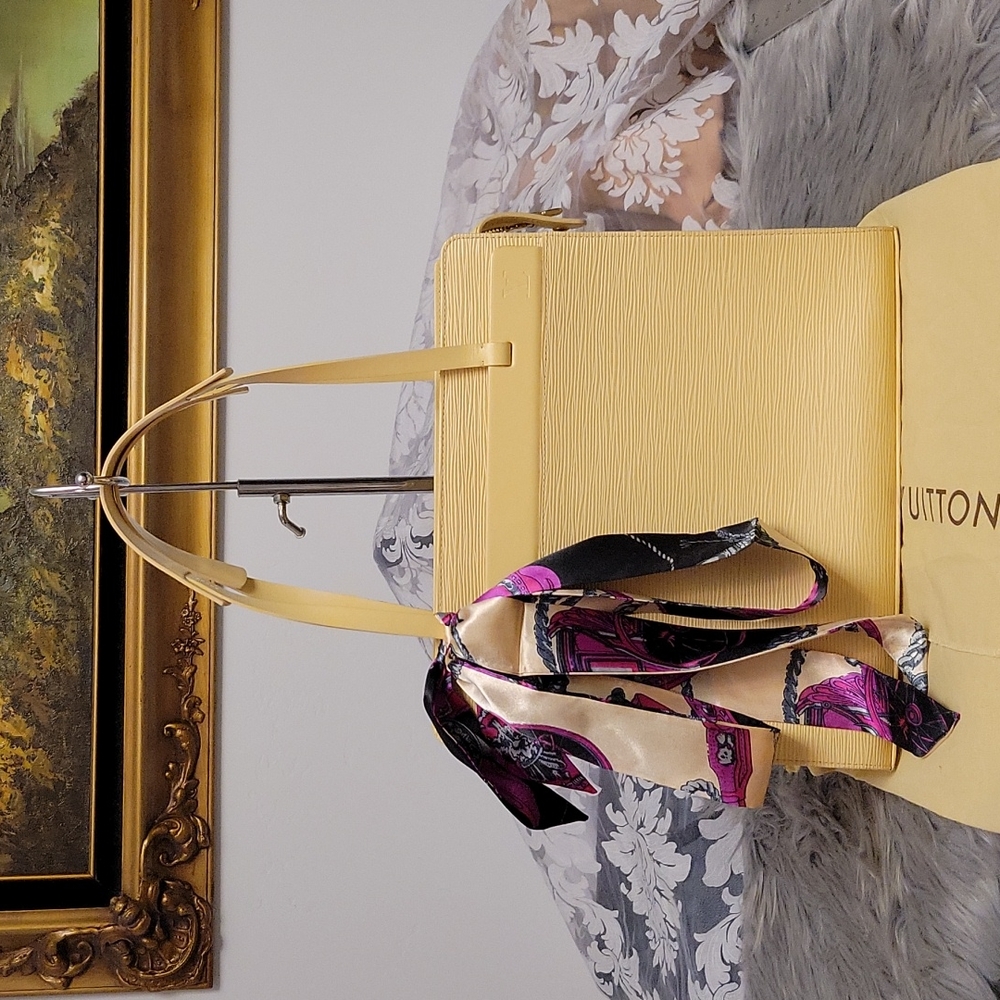LV Epi Yellow handbag